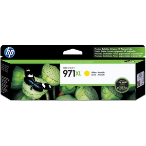 HP 971XL (CN628AM) Original High Yield Inkjet Ink Cartridge - Single Pack - Yellow - 1 Each - 6600 Pages