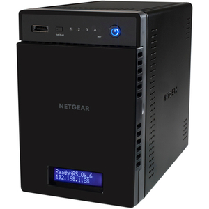 Netgear ReadyNAS 314 4 x Total Bays Network Storage Server - Desktop - Intel Atom Dual-core 2 Core 2.10 GHz - 4 TB HDD 4 x 1 TB - 2 GB RAM - RAID Supported X-RAI