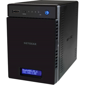 Netgear ReadyNAS 314 4 x Total Bays Network Storage Server - Desktop - Intel Atom Dual-core 2 Core 2.10 GHz - 8 TB HDD 4 x 2 TB - 2 GB RAM - RAID Supported X-RAI