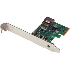 StarTech.com PCI Express SATA III RAID Controller Card with Mini-SAS Connector - HyperDuo SSD Tiering