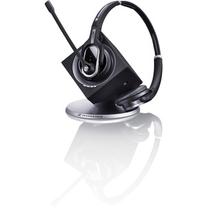 Sennheiser DW Pro2 USB Wireless DECT Stereo Headset - Over-the-head, Over-the-ear - Supra-aural