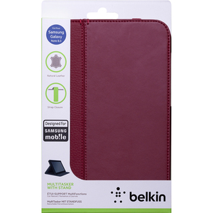 Belkin Carrying Case Folio for 20.3 cm 8inch Tablet PC - Pink - Genuine Leather