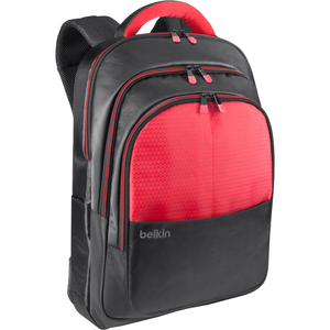 Belkin Carrying Case Backpack for 33 cm 13inch Notebook - Black, Red