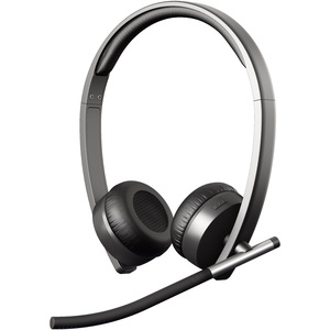 Logitech H820e Wireless DECT Stereo Headset - Over-the-head - Circumaural