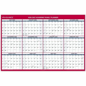 At-A-Glance Erasable Two-sided Wall Calendar