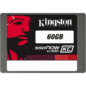 Kingston SSDNow KC300 60 GB 2.5inch Internal Solid State Drive - SATA - 540 MB/s Maximum Read Transfer Rate - 510 MB/s Maximum Write Transfer Rate