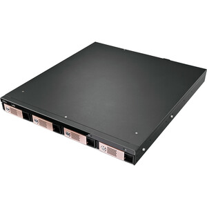 Fujitsu CELVIN QR802 4 x Total Bays NAS Server - 1U - Rack-mountable - Intel Atom2.13 GHz - 12 TB HDD 4 x 3 TB - 1 GB RAM DDR3 SDRAM - RAID Supported 0, 1, 5, 6, 1