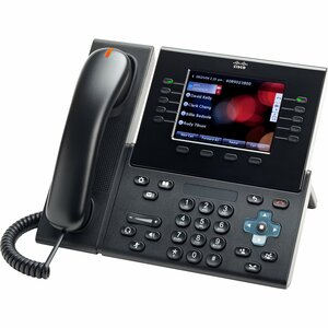 Cisco 5 X Total Line Voip Caller Id Speakerphone 2 X Network Rj 45 Usb Poe Ports Cp8961ck9