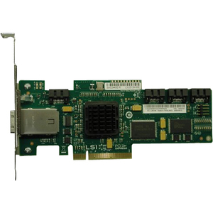 Ibm Serial Ata 300 Pci Express X8 Plug In Card Raid Supported 0 1 1e Raid Level 5 Total Sas Port S 4 Sas Port S Internal 1 Sas Port S External 44e8700