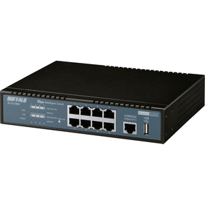 Buffalo BS-G2108M 8 Ports Manageable Ethernet Switch