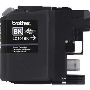 Brother Genuine Innobella LC101BK Black Ink Cartridge - Inkjet - Standard Yield - 300 Pages - Black - 1 Each