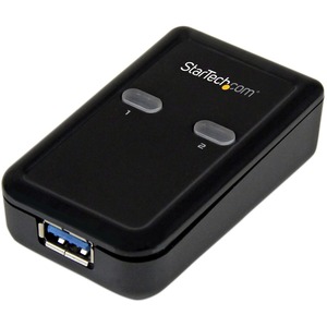 StarTech.com 2 Port 2-to-1 USB 3.0 Peripheral Sharing Switch - USB Powered - 3 Total USB Ports - 3 USB 3.0 Ports