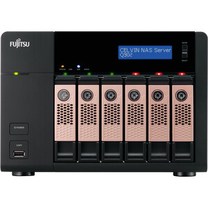 Fujitsu CELVIN Q902 6 x Total Bays NAS Server - Tower - 1 x Intel Atom2.10 GHz - 12 TB HDD 6 x 2 TB - 2 GB RAM DDR3 SDRAM - Serial ATA - RAID Supported 0, 1, 5, 6,