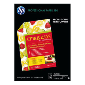 HP C6818A Brochure/Flyer Paper - A4 - 210 mm x 297 mm - Glossy - 50 x Sheet