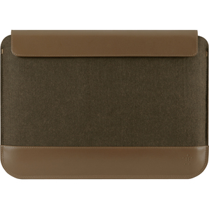 Belkin Carrying Case Sleeve for 38.1 cm 15inch MacBook - Brown - Wool Felt, Leather
