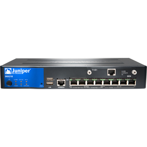 Juniper 8 Ports Management Port Poe Ports 1 Slots Gigabit Ethernet 1u Rack Mountable Wall Mountable Srx210he2poe