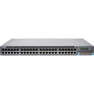 Juniper 48 Ports Manageable 4 X Expansion Slots 10 100 1000base T 3 Layer Supported Redundant Power Supply 1u High Rack Mountable Desktoplifetime Limited Warranty Ex430048tafi