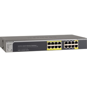 Netgear ProSafe GS516TP 16 Ports Manageable Ethernet Switch - 8 x Network RJ-45 Ports - 8 x PoE Ports