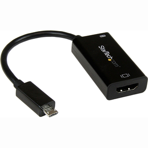 StarTech.com SlimPort / MyDP to HDMI Video Adapter Converter - 1080p - 1 x Type B Male Micro USB