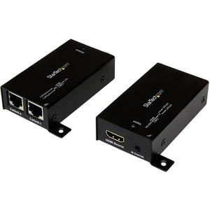 StarTech.com HDMI Over Cat5 / Cat6 Extender with IR - 100 ft 30m Power Free - 1 Input Device
