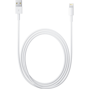 Apple Lightning Usb For Ipad Iphone Ipod Cellular Phone 6 56 Ft 1 X Type A Male Usb 1 X Lightning Male Proprietary Connector White Md819zma