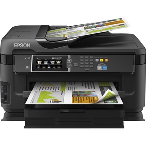 Epson Wf-7610DWF Inkjet Multifunction Printer - Colour - Plain Paper Print - Desktop