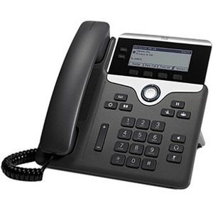 Cisco 2 X Total Line Voip Caller Id Speakerphoneuser Connect License 2 X Network Rj 45 Poe Ports Monochrome Cp7821k9