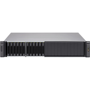 QNAP Turbo NAS SS-EC1279U-SAS-RP 12 x Total Bays NAS Server - 2U - Rack-mountable - Intel Xeon Quad-core 4 Core 3.40 GHz - 8 GB RAM DDR3 SDRAM - 6Gb/s SAS, Serial