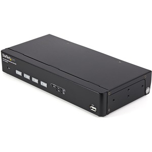 StarTech.com 4 Port USB VGA KVM Switch with DDM Fast Switching Technology and Cables - 4 Computers