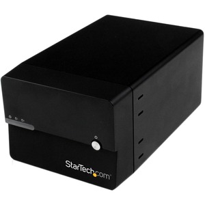 StarTech.com USB 3.0/eSATA Dual 3.5inch SATA III Hard Drive External RAID Enclosure w/ UASP and Fan