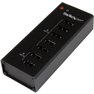 StarTech.com 7 Port Dedicated USB Charging Station 5 x 1A, 2 x 2A