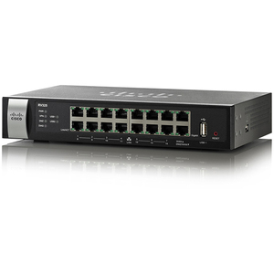 Cisco 16 Ports Slotsgigabit Ethernet Desktop Wall Mountable Rv325k9na