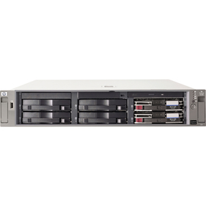 Hp 2 Processor Support 1 Gb Standard 12 Gb Ddr2 Sdram Maximum Ram Ultra320 Scsi Raid Supported Controller Gigabit Ethernet Raid Level 0 1 1 0 5 X 575 W Sdram Graphic Card Cd Reader 311143001