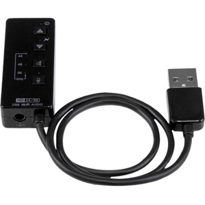 StarTech.com USB Stereo Audio Adapter External Sound Card