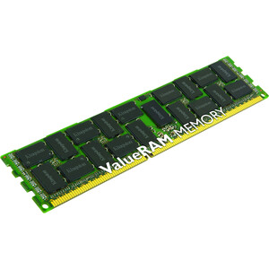 Kingston ValueRAM RAM Module - 4 GB - DDR3 SDRAM - 1600 MHz DDR3-1600/PC3-12800 - 1.50 V - ECC - Registered - CL11 - 240-pin - DIMM - Bulk