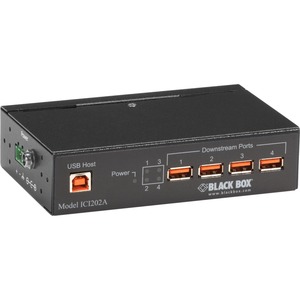 Black Box Corp Usb External 4 Usb Port S 4 Usb 2 0 Port S  Ici202a