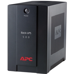 APC Back-UPS Line-interactive UPS - 500 VA/300 W - 1 Minute - 230 V AC - 3 x IEC 60320 C13, 1 x IEC Jumper