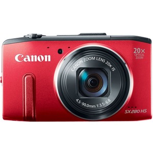 Canon PowerShot SX270 HS 12.1 Megapixel Compact Camera - Red