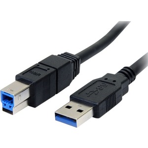 StarTech.com 3m Black SuperSpeed USB 3.0 Cable A to B