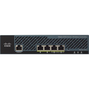 Cisco 4 X Network Rj 45 Poe Ports Rack Mountable Desktop Airct2504k9