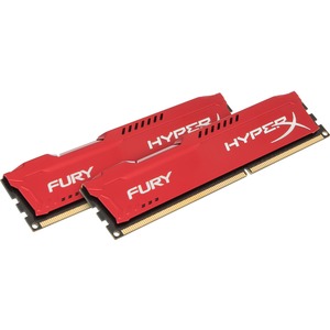 Kingston HyperX Fury RAM Module - 16 GB 2 x 8 GB - DDR3 SDRAM - 1333 MHz DDR3-1333/PC3-10666