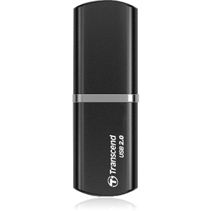Transcend JetFlash 320 8 GB USB 2.0 Flash Drive - Onyx Black