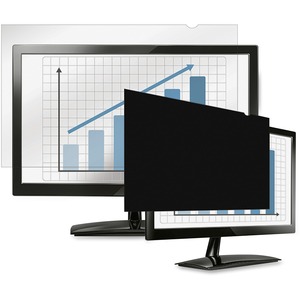Fellowes PrivaScreen™ Blackout Privacy Filter - 23.0" Wide - For 23" Widescreen LCD Monitor - 16:9 - Fingerprint Resistant, Scratch Resistant - Polyethylene - 1 Pack - TAA Com