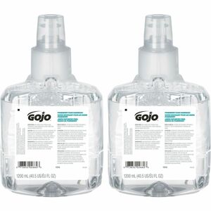 Gojo® LTX-12 Pomeberry Foam Handwash Refill - Pomeberry ScentFor - 40.6 fl oz (1200 mL) - Bottle Dispenser - Hand - Moisturizing - Clear Blue - Rich Lather, Bio-based - 2 / Ca