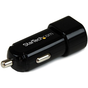 StarTech.com Dual Port USB Car Charger - High Power 17 Watt / 3.4 Amp - 17 W Output Power