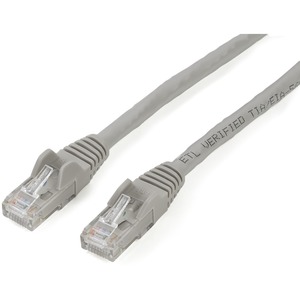 StarTech.com 2m Gray Gigabit Snagless RJ45 UTP Cat6 Patch Cable - 2 m Patch Cord - 1 x RJ-45 Male Network