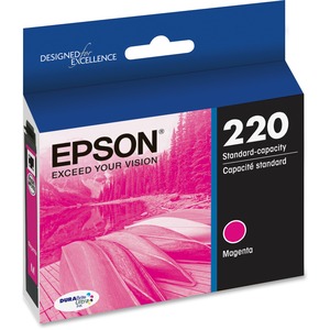 Epson DURABrite Ultra 220 Original Ink Cartridge - Magenta - Inkjet - 165 Pages - 1 Each