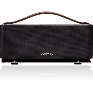 Veho Retro M6 Speaker System - 6 W RMS - Wireless Speakers - Gunmetal