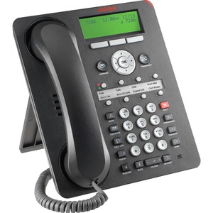 Avaya One-X 1608-I IP Phone - Cable - Desktop - Black
