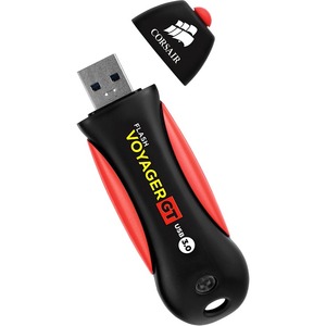 Corsair Flash Voyager GT 32 GB USB 3.0 Flash Drive - Red, Black